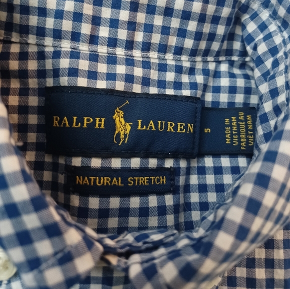 Boy's Polo Ralph Lauren Button Down Shirt (child's size 5) - Picture 2 of 2